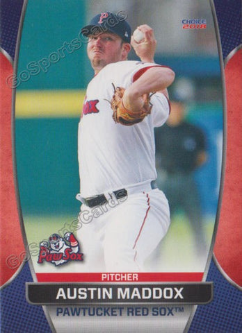 2018 Pawtucket Red Sox Austin Maddox