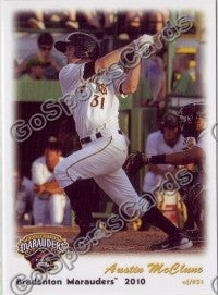 2010 Bradenton Marauders Austin McClune