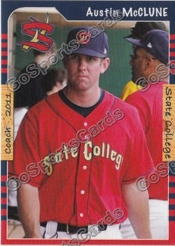 2011 State College Spikes Austin McClune