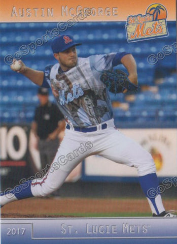 2017 St Lucie Mets Austin McGeorge