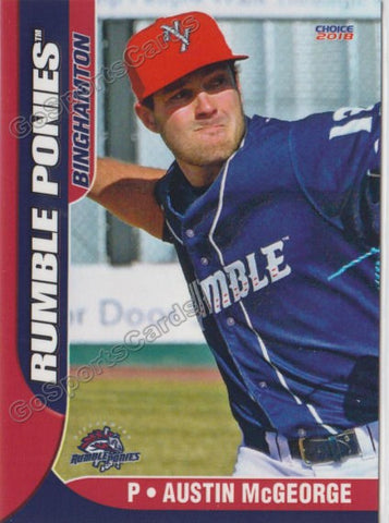 2018 Binghamton Rumble Ponies Austin McGeorge