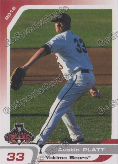 2012 Yakima Bears Austin Platt