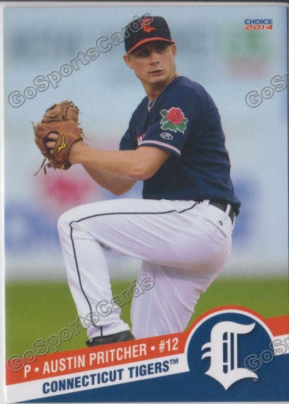 2014 Connecticut Tigers Austin Pritcher