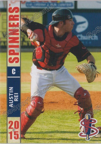 2015 Lowell Spinners Austin Rei