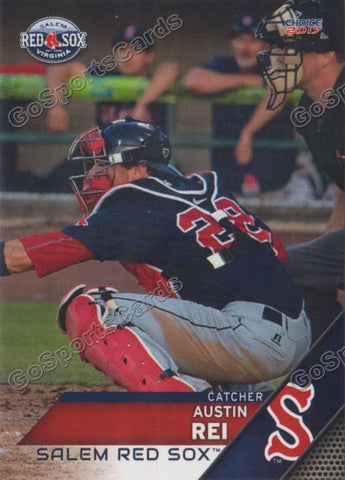 2017 Salem Red Sox Austin Rei