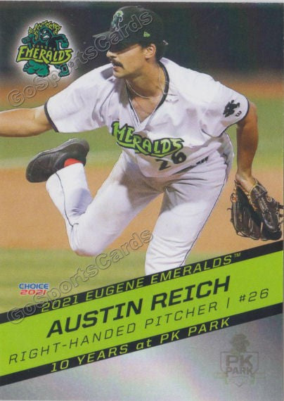 2021 Eugene Emeralds Austin Reich