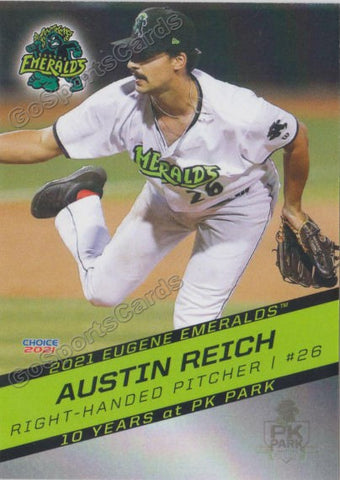 2021 Eugene Emeralds Austin Reich
