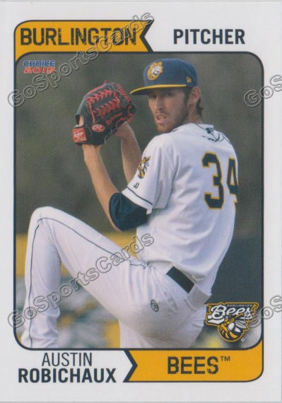 2015 Burlington Bees Austin Robichaux
