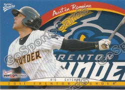 2011 Trenton Thunder Austin Romine