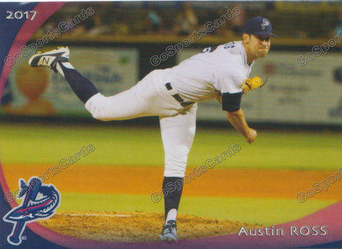 2017 Pensacola Blue Wahoos Austin Ross