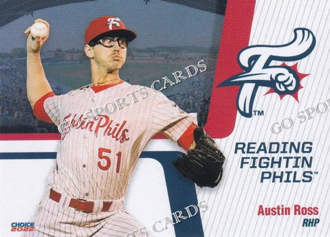 2022 Reading Fightin Phils 1st Austin Ross