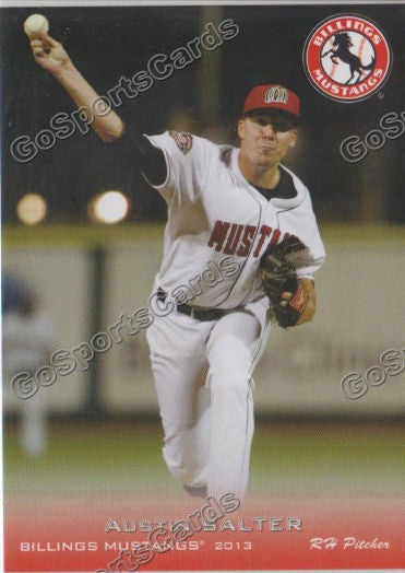 2013 Billings Mustangs Austin Salter