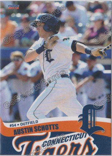 2013 Connecticut Tigers Austin Schotts