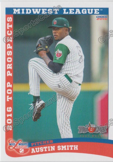 2016 Midwest League Top Prospect Austin Smith