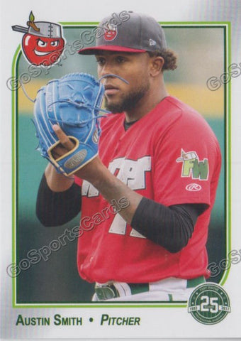 2017 Fort Wayne TinCaps Austin Smith