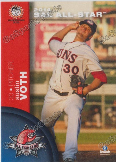 2014 South Atlantic League All Star ND Austin Voth