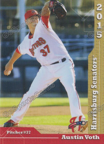 2015 Harrisburg Senators Austin Voth