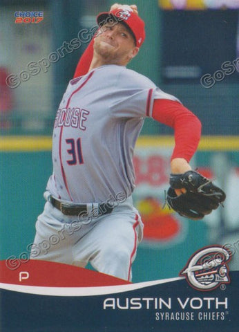 2017 Syracuse Chiefs Austin Voth