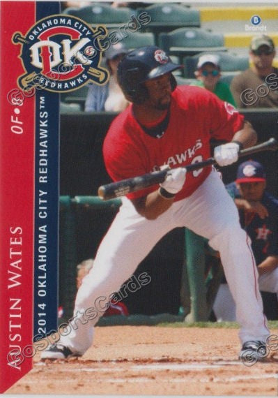 2014 Oklahoma City RedHawks Austin Wates