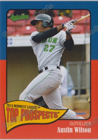 2014 MidWest League Top Prospect Austin Wilson