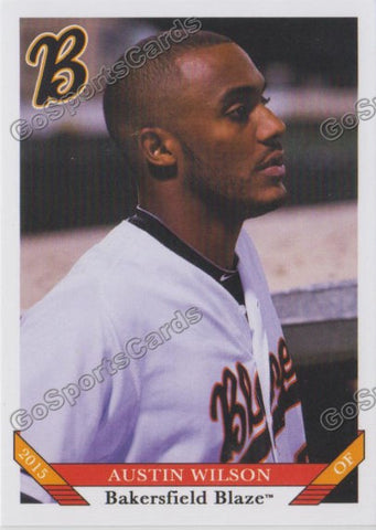 2015 Bakersfield Blaze Austin Wilson