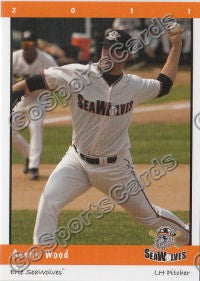2011 Erie Seawolves Austin Wood