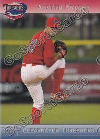2012 Clearwater Threshers Austin Wright
