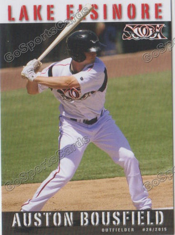 2015 Lake Elsinore Storm Auston Bousfield