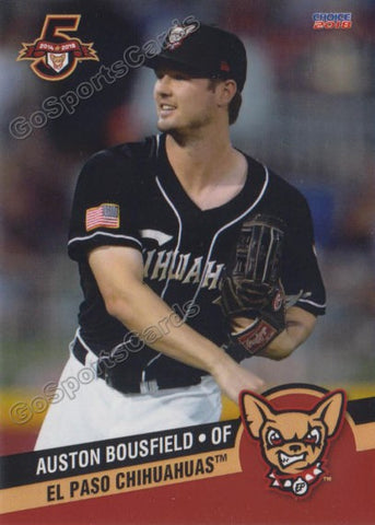 2018 El Paso Chihuahuas Auston Bousfield