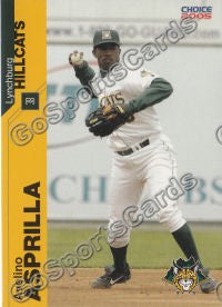 2005 Lynchburg Hillcats Avelino Asprilla