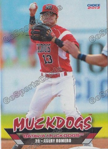 2013 Batavia Muckdogs Avery Romero