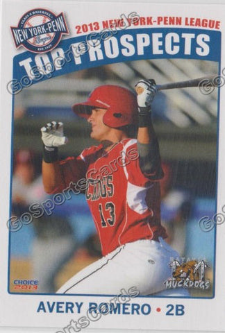 2013 New York Penn League Top Prospect NYPL Avery Romero