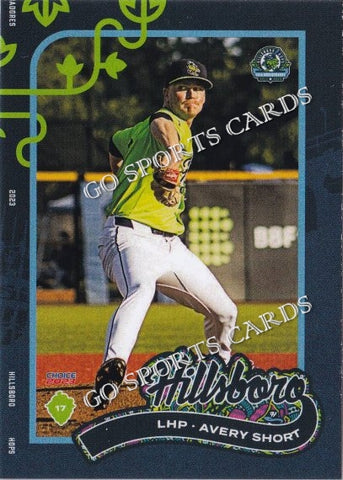 2023 Hillsboro Hops Avery Short