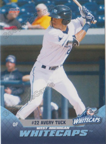 2019 West Michigan Whitecaps Avery Tuck