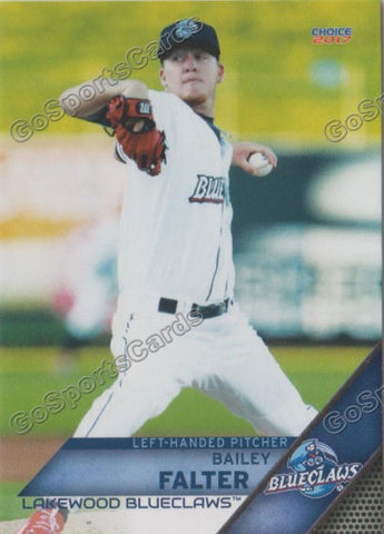 2017 Lakewood BlueClaws Bailey Falter