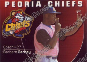 2009 Peoria Chiefs Barbaro Garbey
