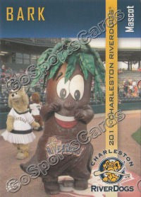 2011 Charleston RiverDogs Bark Mascot