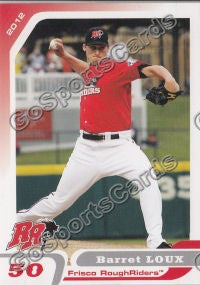 2012 Frisco RoughRiders Barret Loux