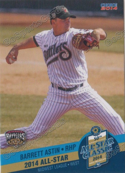 2014 MidWest League All Star Barrett Astin