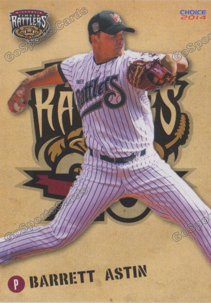 2014 Wisconsin Timber Rattlers Barrett Astin