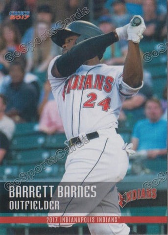 2017 Indianapolis Indians Barrett Barnes