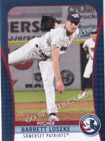 2022 Somerset Patriots Barrett Loseke