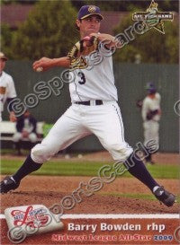 2009 MidWest League All Star Eastern Division Barry Bowden