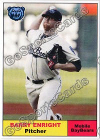 2010 Mobile BayBears Barry Enright
