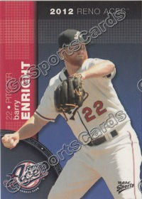 2012 Reno Aces Barry Enright