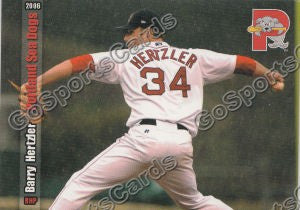 2006 Portland Seadogs Barry Hertzler