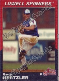 2004 Lowell Spinners Barry Hertzler