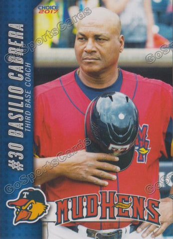 2017 Toledo Mud Hens Basilio Cabrera