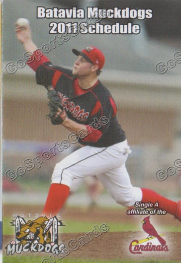 2011 Batavia Muckdogs Pocket Schedule