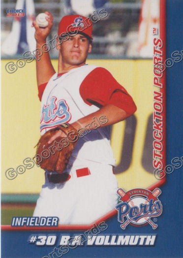 2013 Stockton Ports BA Vollmuth